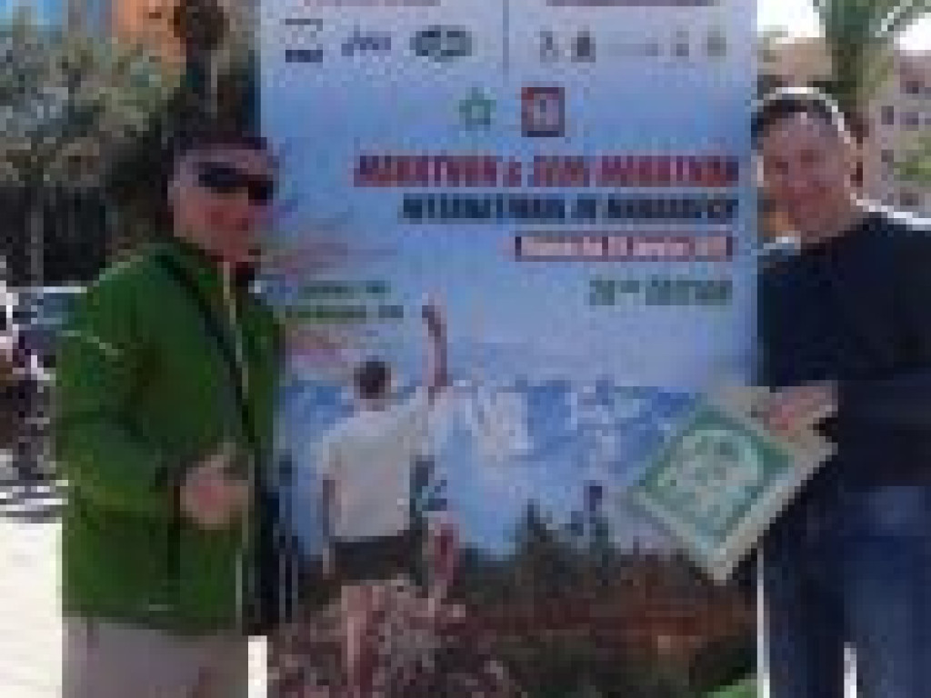 Piotr Dasios i Witold Kozioł na trasie 28 Maratonu w Marakeszu (zdjęcia)