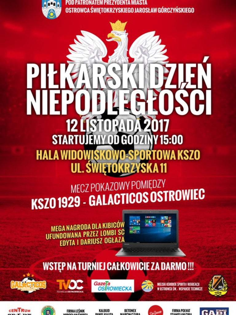III Piłkarski Dzień Niepodległości. Zagrają Kamil Kosowski i Andrzej Kobylański