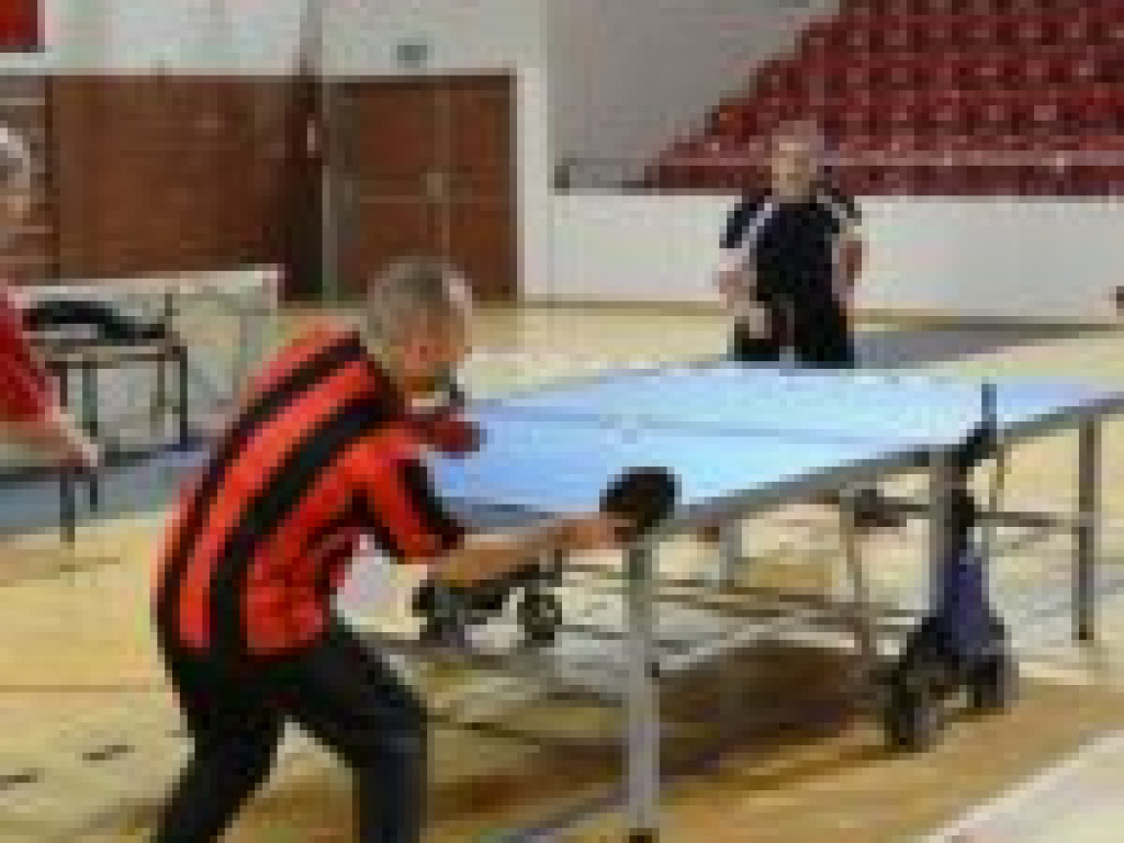 Noworoczny tenis stołowy (zdjęcia)