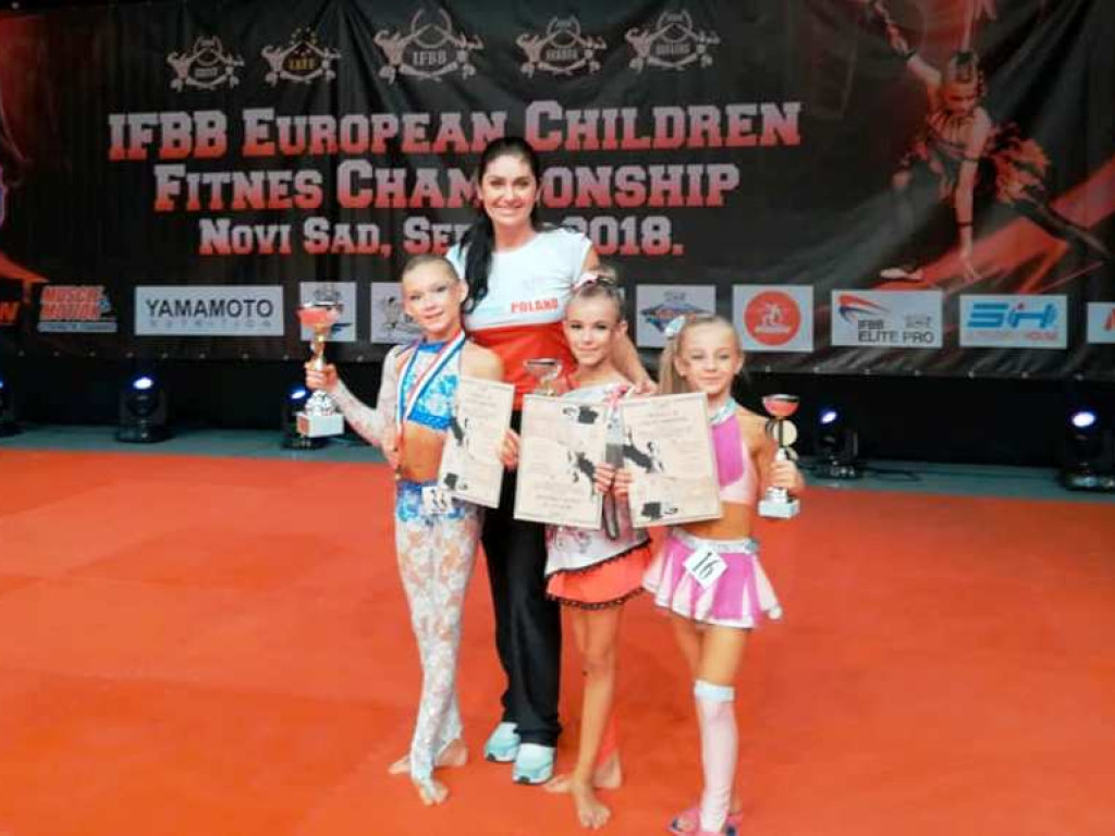 Natalia Bugajska brązową medalistką mistrzostw Europy dzieci w fitness gimnastycznym