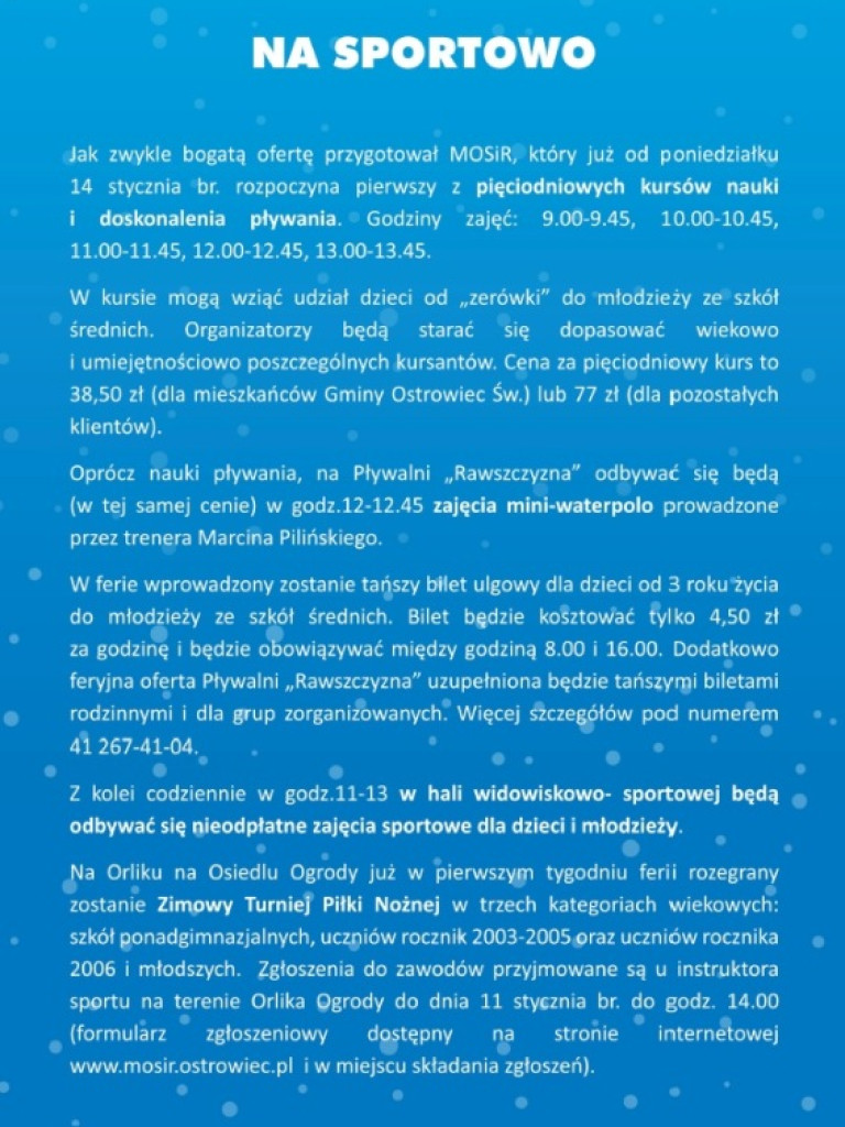 Ferie tuż, tuż.. Nie muszą być nudne! Jak je spędzać? ? skorzystajcie z naszego przewodnika!