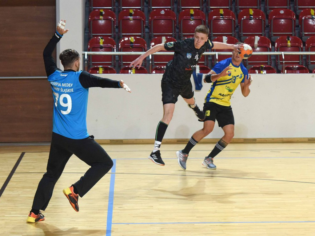 I liga piłki ręcznej mężczyzn. Grupa D. *KSZO Ostrowiec Świętokrzyski - Olimpia Piekary Śląskie 31:28