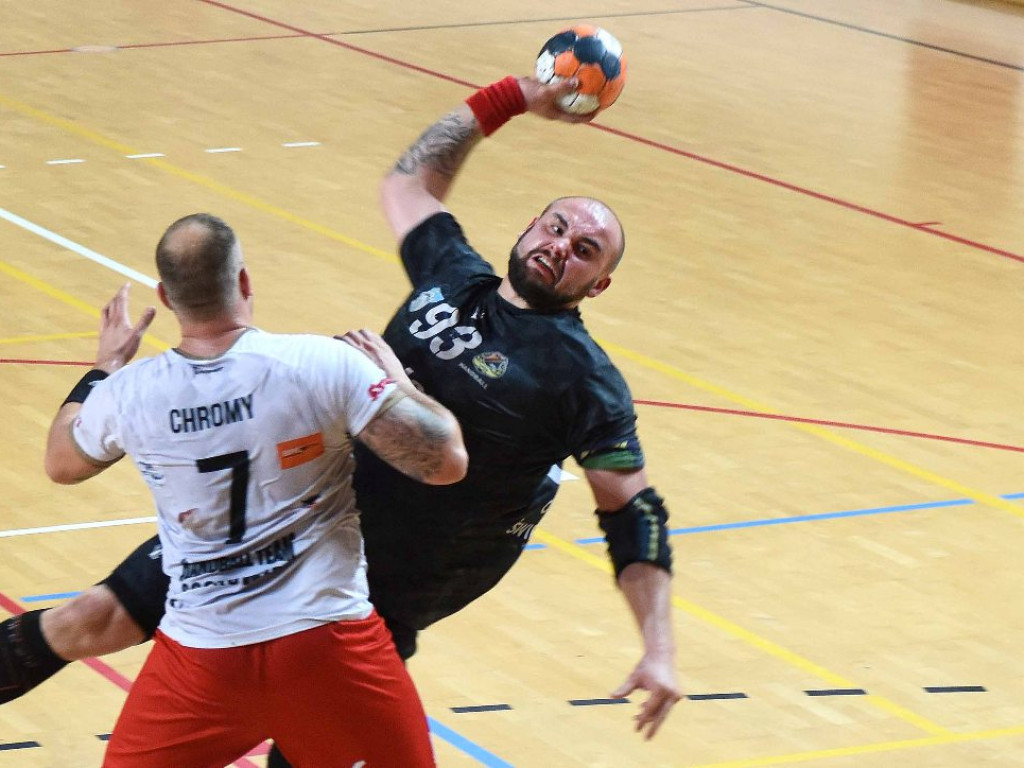 I liga piłki ręcznej mężczyzn. Grupa D. *KSZO Ostrowiec Świętokrzyski - Zagłębie Sosnowiec 23:26