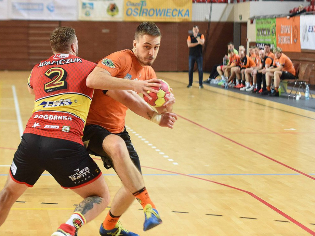 I liga piłki ręcznej mężczyzn. Grupa D. *KSZO Ostrowiec Świętokrzyski - Padwa Zamość 27:31