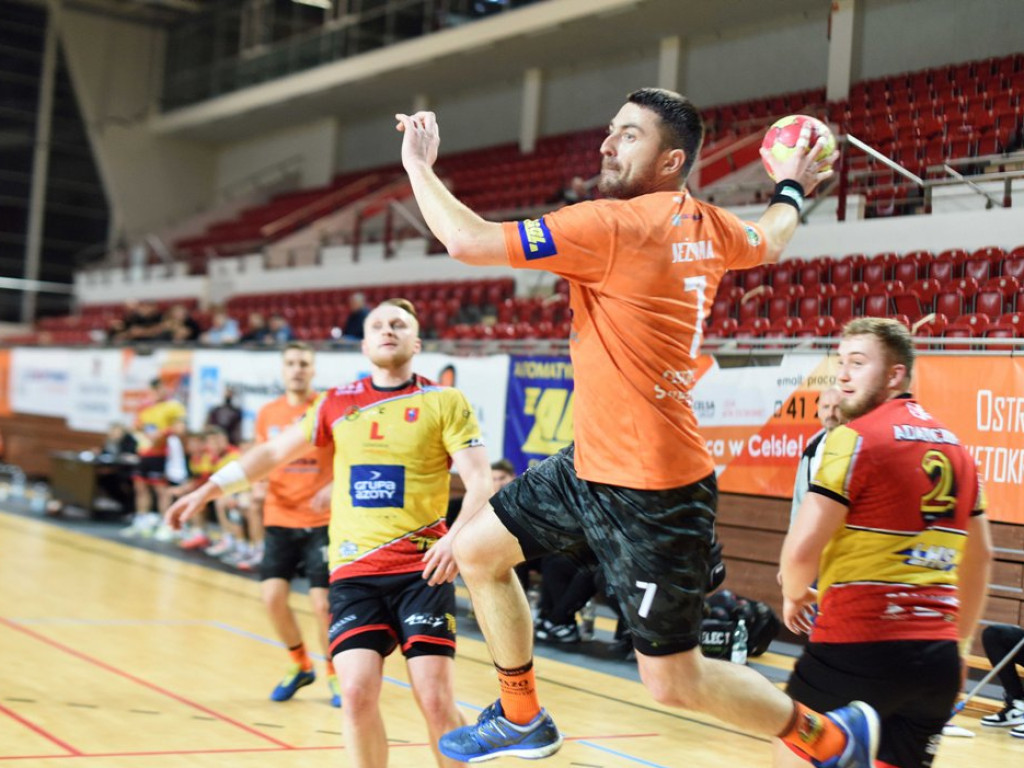 I liga piłki ręcznej mężczyzn. Grupa D. *KSZO Ostrowiec Świętokrzyski - Padwa Zamość 27:31