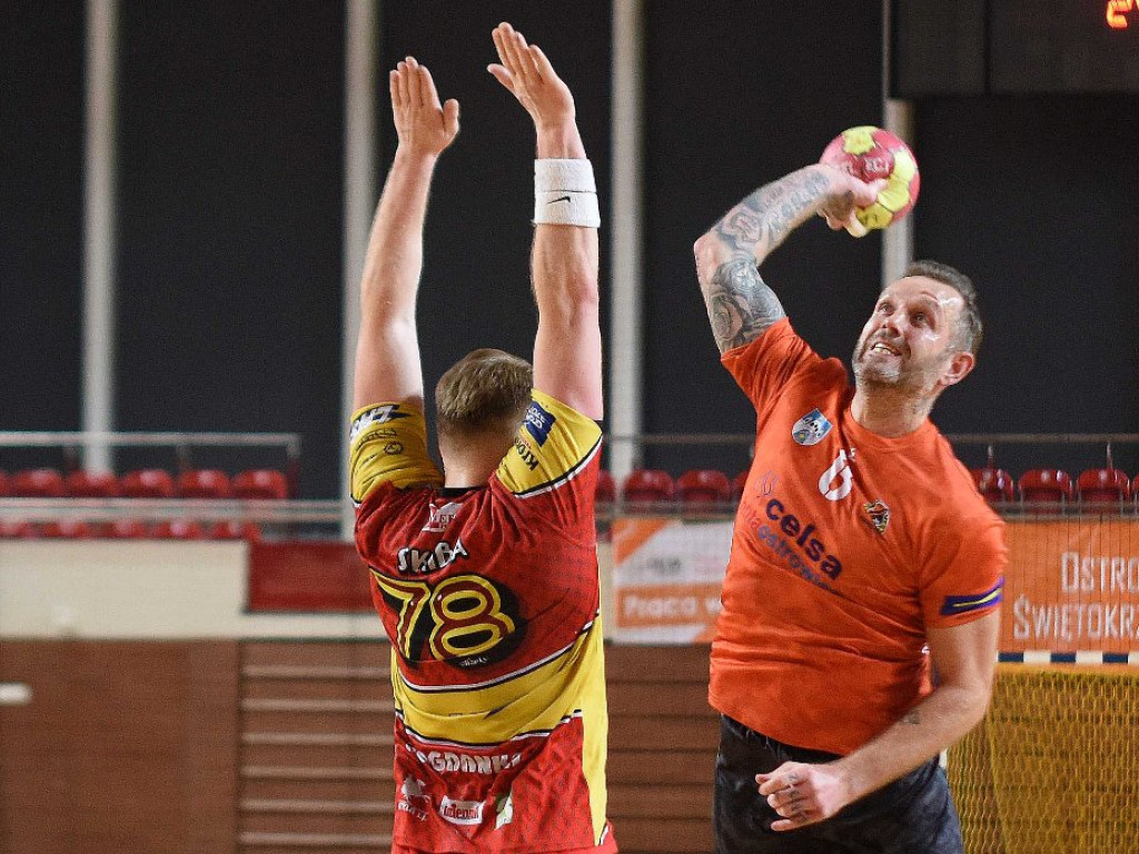 I liga piłki ręcznej mężczyzn. Grupa D. *KSZO Ostrowiec Świętokrzyski - Padwa Zamość 27:31