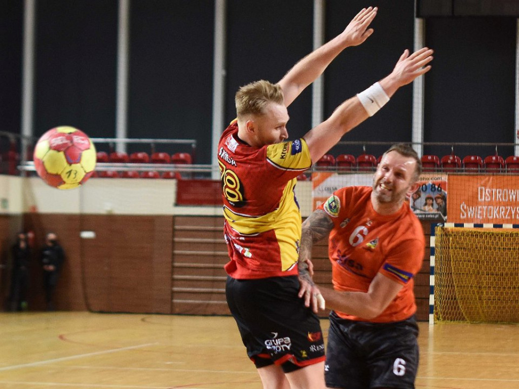 I liga piłki ręcznej mężczyzn. Grupa D. *KSZO Ostrowiec Świętokrzyski - Padwa Zamość 27:31