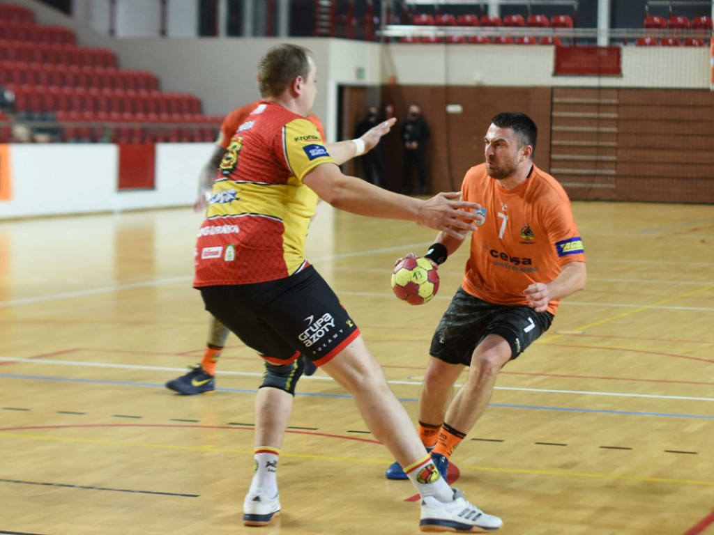 I liga piłki ręcznej mężczyzn. Grupa D. *KSZO Ostrowiec Świętokrzyski - Padwa Zamość 27:31