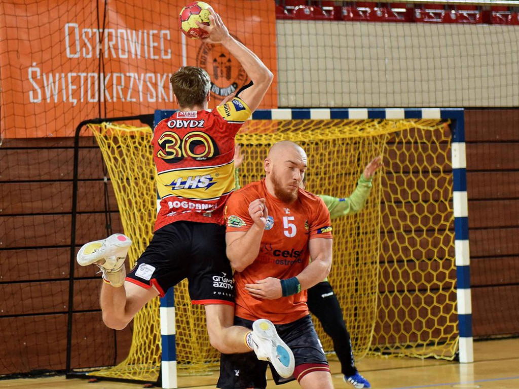 I liga piłki ręcznej mężczyzn. Grupa D. *KSZO Ostrowiec Świętokrzyski - Padwa Zamość 27:31