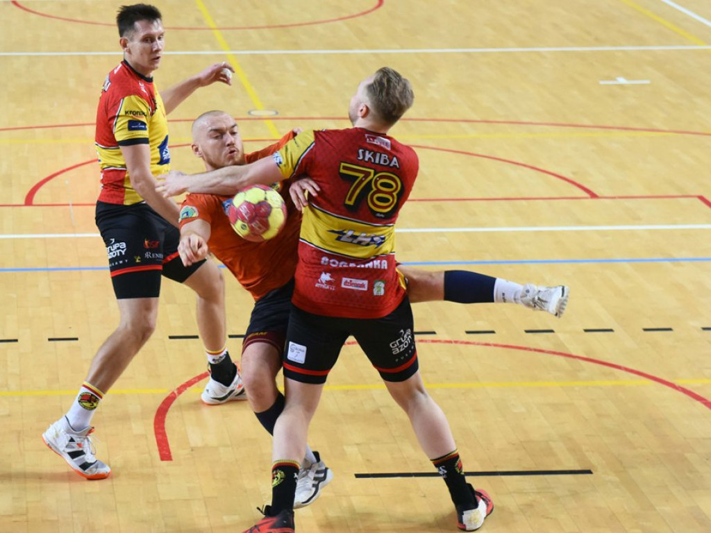 I liga piłki ręcznej mężczyzn. Grupa D. *KSZO Ostrowiec Świętokrzyski - Padwa Zamość 27:31