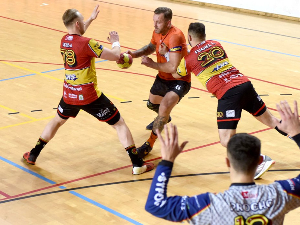 I liga piłki ręcznej mężczyzn. Grupa D. *KSZO Ostrowiec Świętokrzyski - Padwa Zamość 27:31