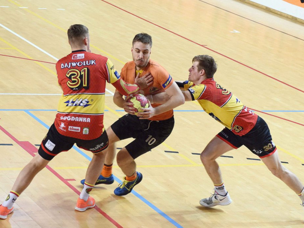 I liga piłki ręcznej mężczyzn. Grupa D. *KSZO Ostrowiec Świętokrzyski - Padwa Zamość 27:31