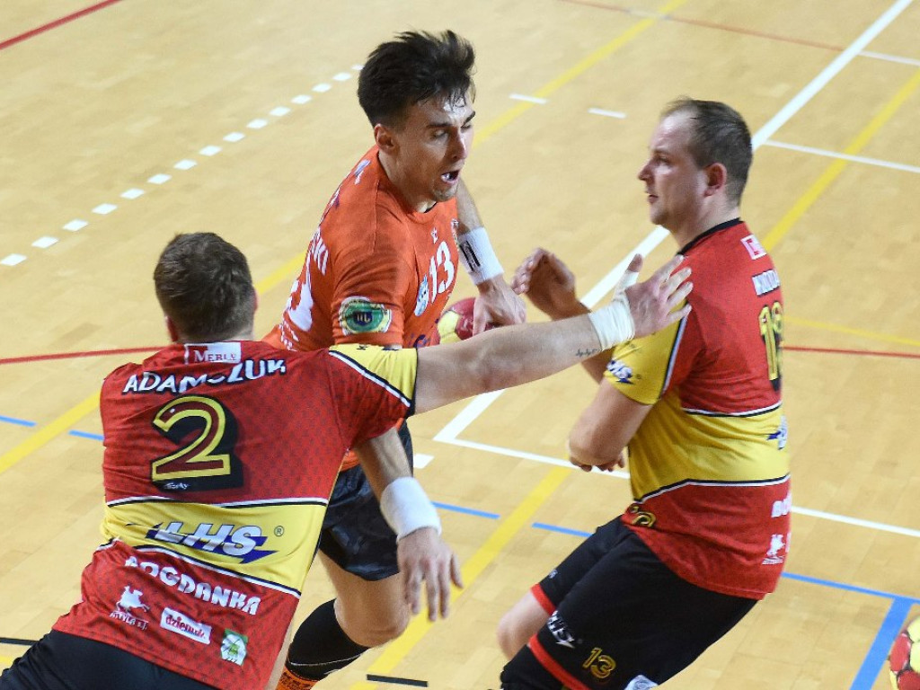 I liga piłki ręcznej mężczyzn. Grupa D. *KSZO Ostrowiec Świętokrzyski - Padwa Zamość 27:31