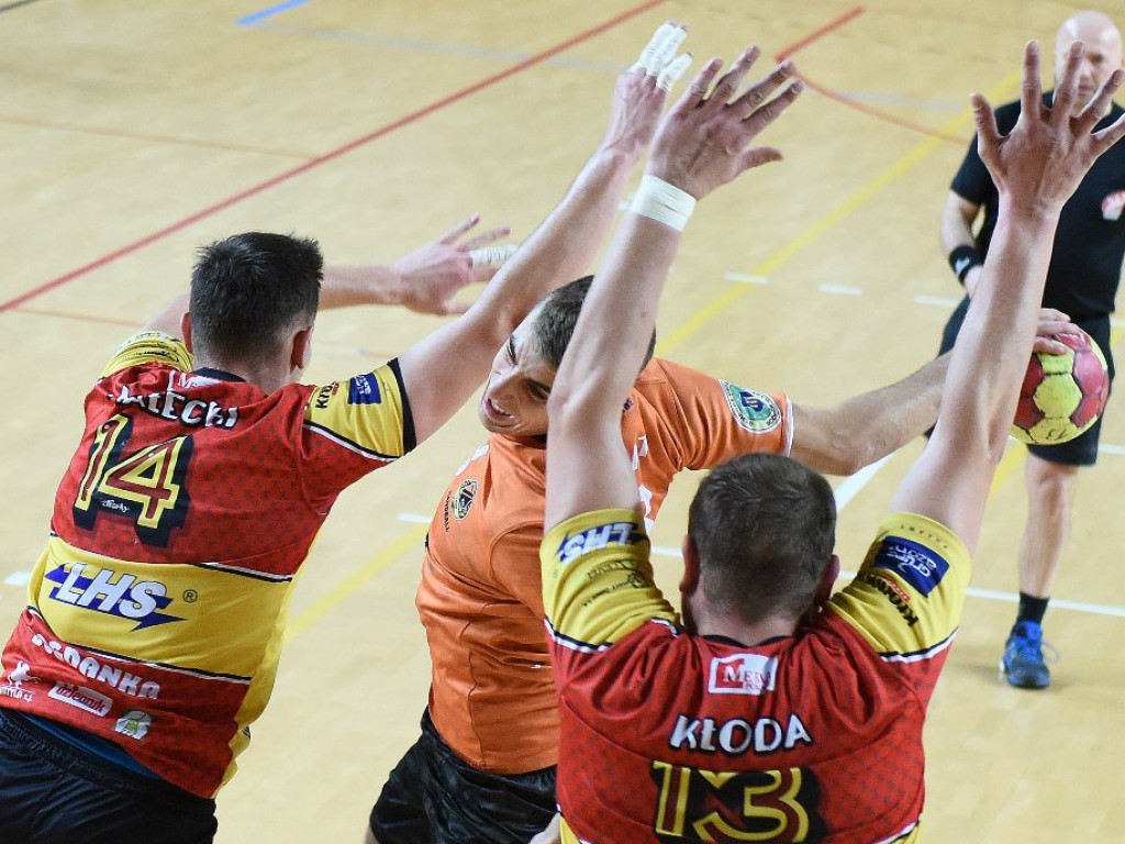 I liga piłki ręcznej mężczyzn. Grupa D. *KSZO Ostrowiec Świętokrzyski - Padwa Zamość 27:31