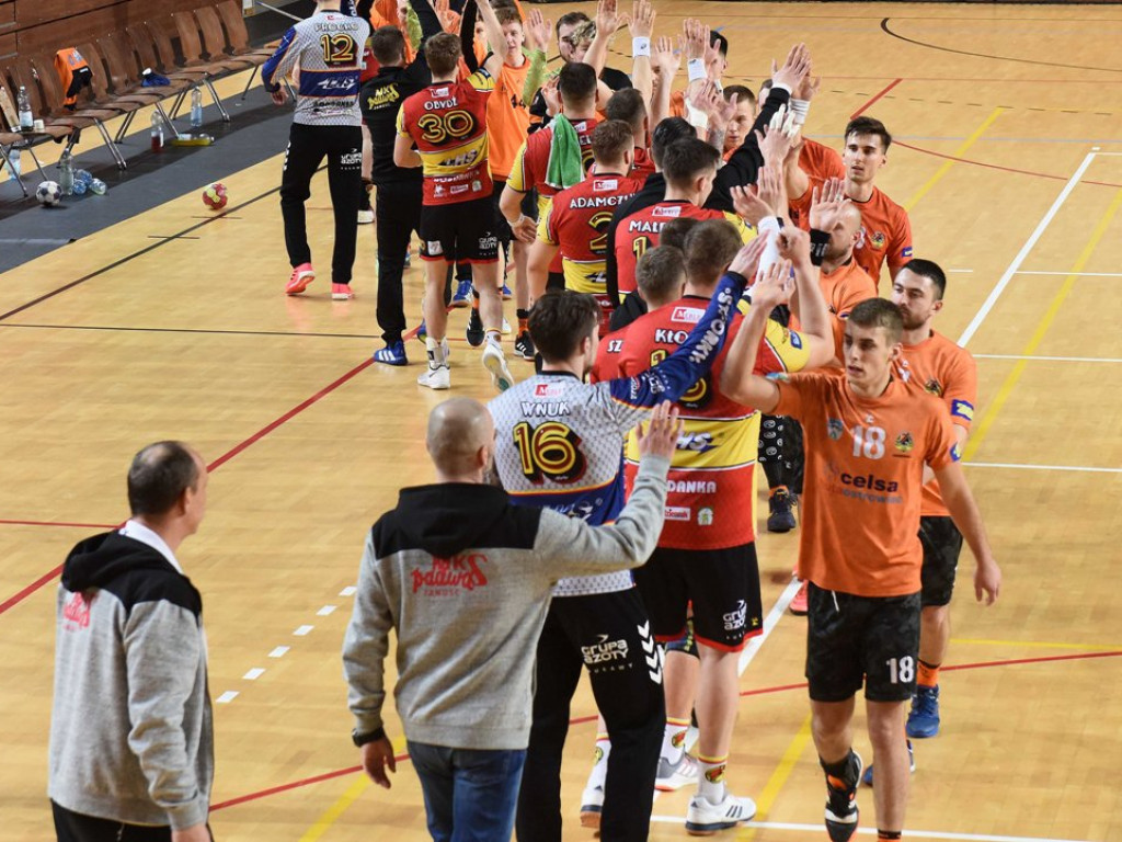 I liga piłki ręcznej mężczyzn. Grupa D. *KSZO Ostrowiec Świętokrzyski - Padwa Zamość 27:31