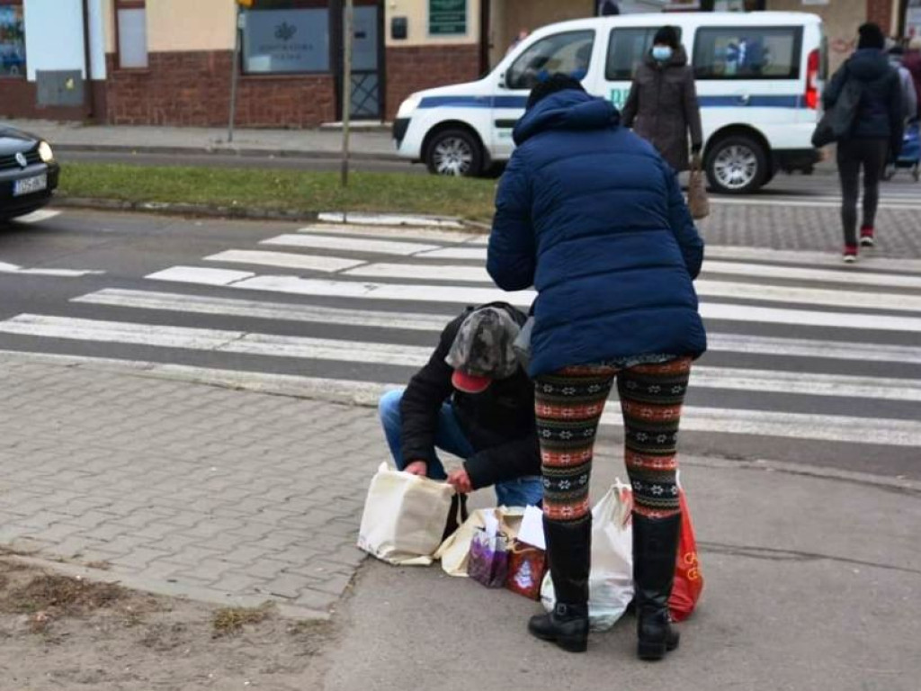 Z życzeniami dla służb ratowniczych i mieszkańców (zdjęcia)