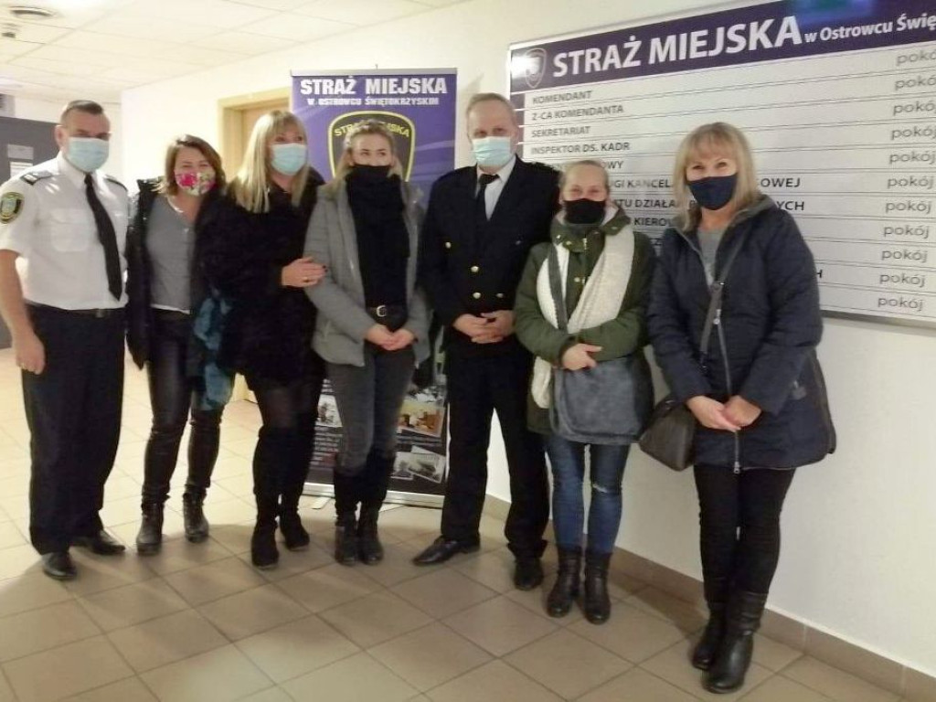 Z życzeniami dla służb ratowniczych i mieszkańców (zdjęcia)
