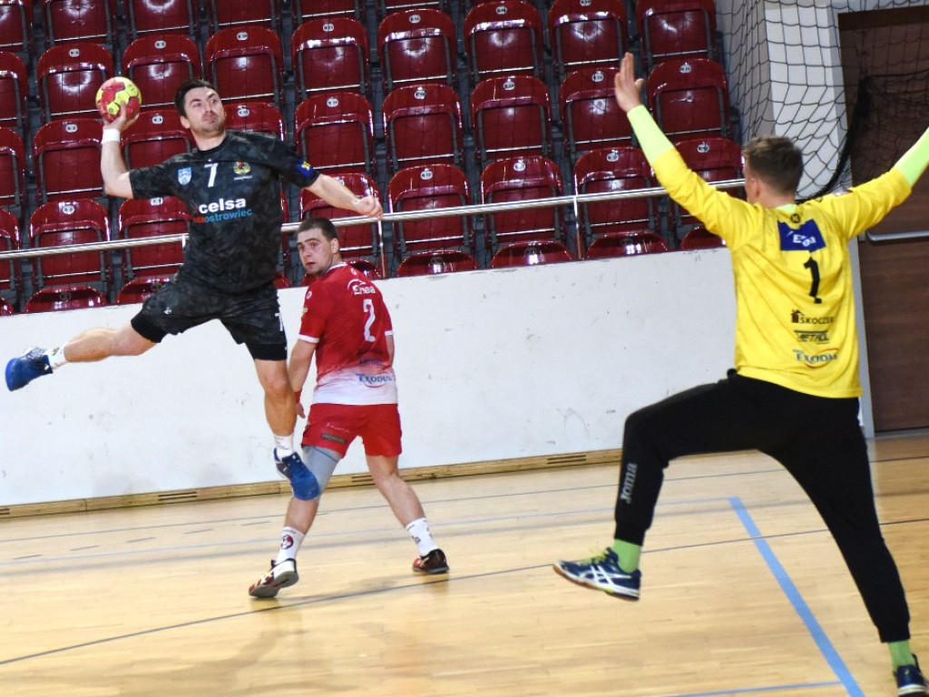 Mecz sparingowy. *KSZO Ostrowiec Świętokrzyski - Orlęta Zwoleń 33:28 (17:14)