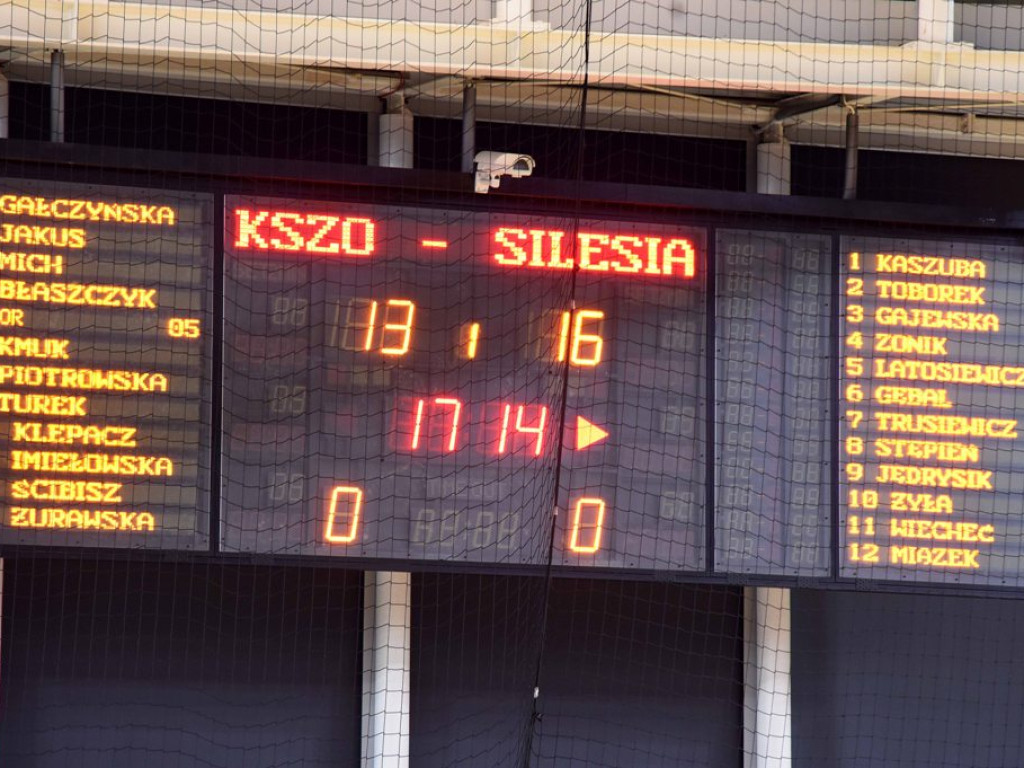 II liga siatkówki kobiet. Grupa IV. *KSZO SMS Ostrowiec Świętokrzyski - Silesia Volley Mysłowice 2:3