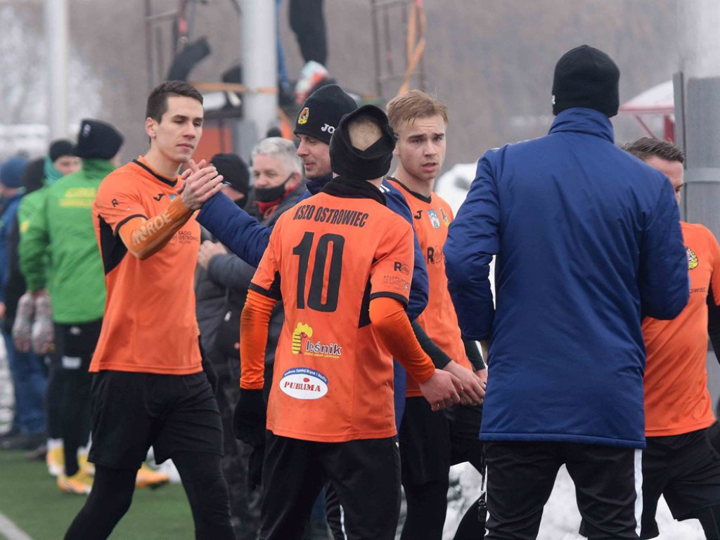 Mecz sparingowy. *KP KSZO 1929 Ostrowiec Świętokrzyski - Siarka Tarnobrzeg 4:1