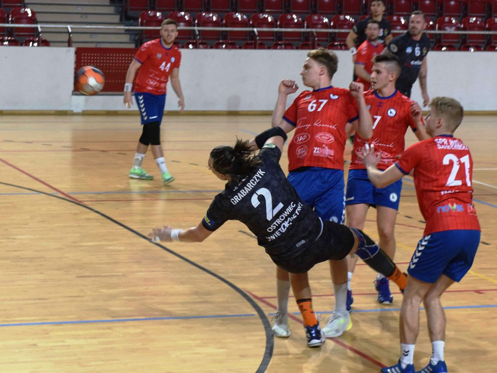 I liga piłki ręcznej mężczyzn. Grupa D. *KSZO Ostrowiec Świętokrzyski - Wisła Sandomierz 31:27