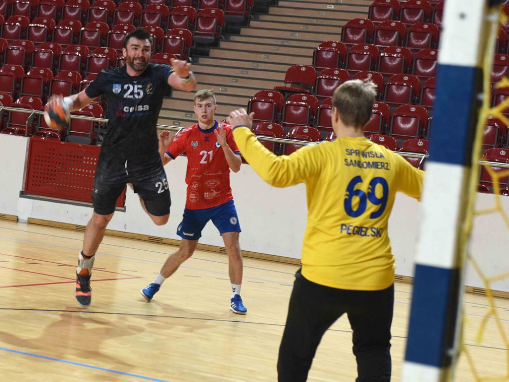 I liga piłki ręcznej mężczyzn. Grupa D. *KSZO Ostrowiec Świętokrzyski - Wisła Sandomierz 31:27