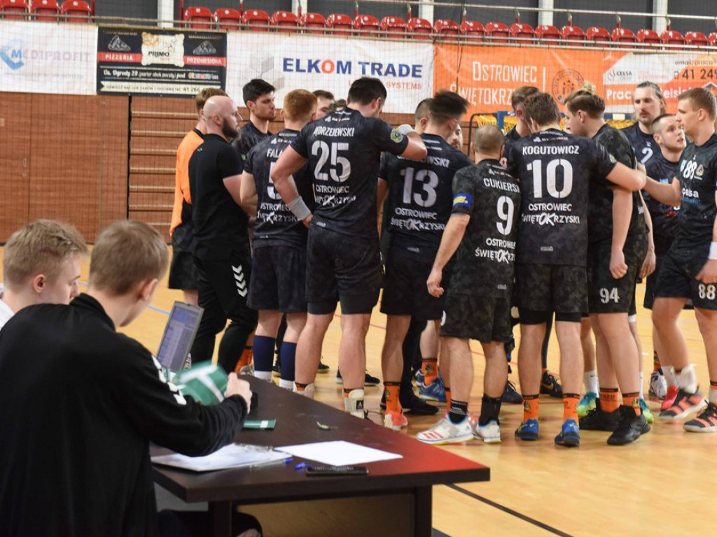 I liga piłki ręcznej mężczyzn. Grupa D. *KSZO Ostrowiec Świętokrzyski - Wisła Sandomierz 31:27