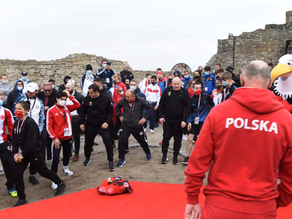 Młodzieżowe Mistrzostwa Świata w Boksie. Zamek w Chęcinach. Trening mentalny