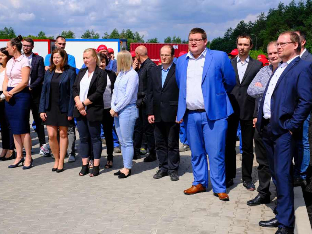 Otwarcie nowej hali firmy Elkom Trade