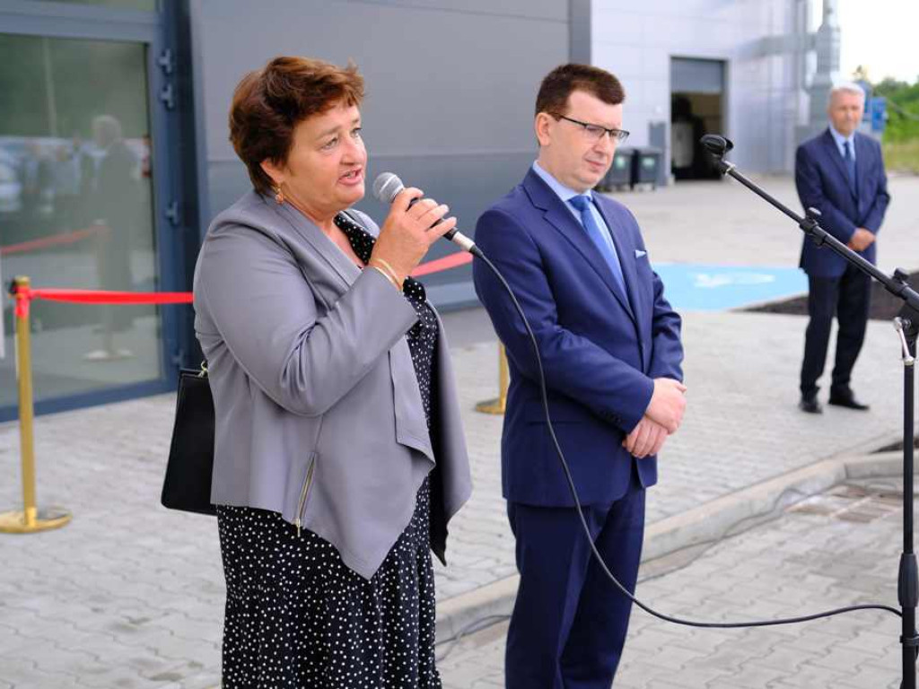 Otwarcie nowej hali firmy Elkom Trade