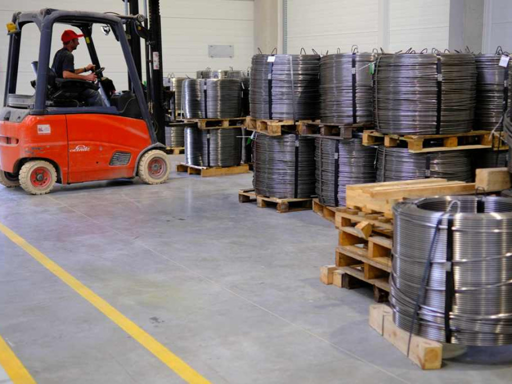 Otwarcie nowej hali firmy Elkom Trade