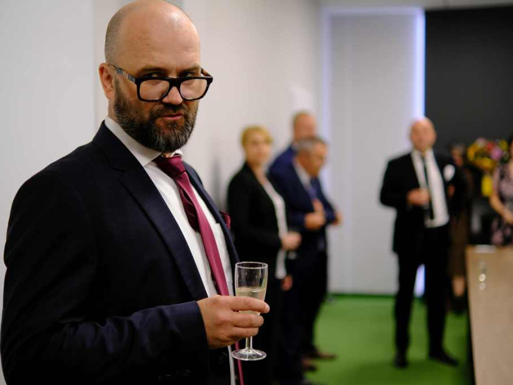 Otwarcie nowej hali firmy Elkom Trade