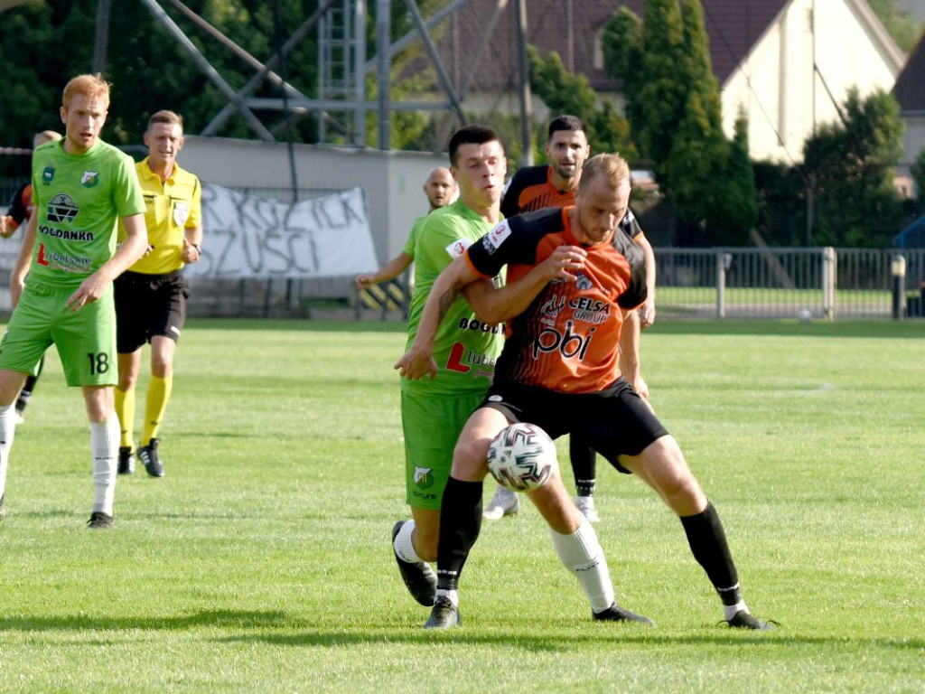 III liga piłkarska. Grupa IV. *KP KSZO 1929 Ostrowiec Świętokrzyski - Chełmianka Chełm 1:1