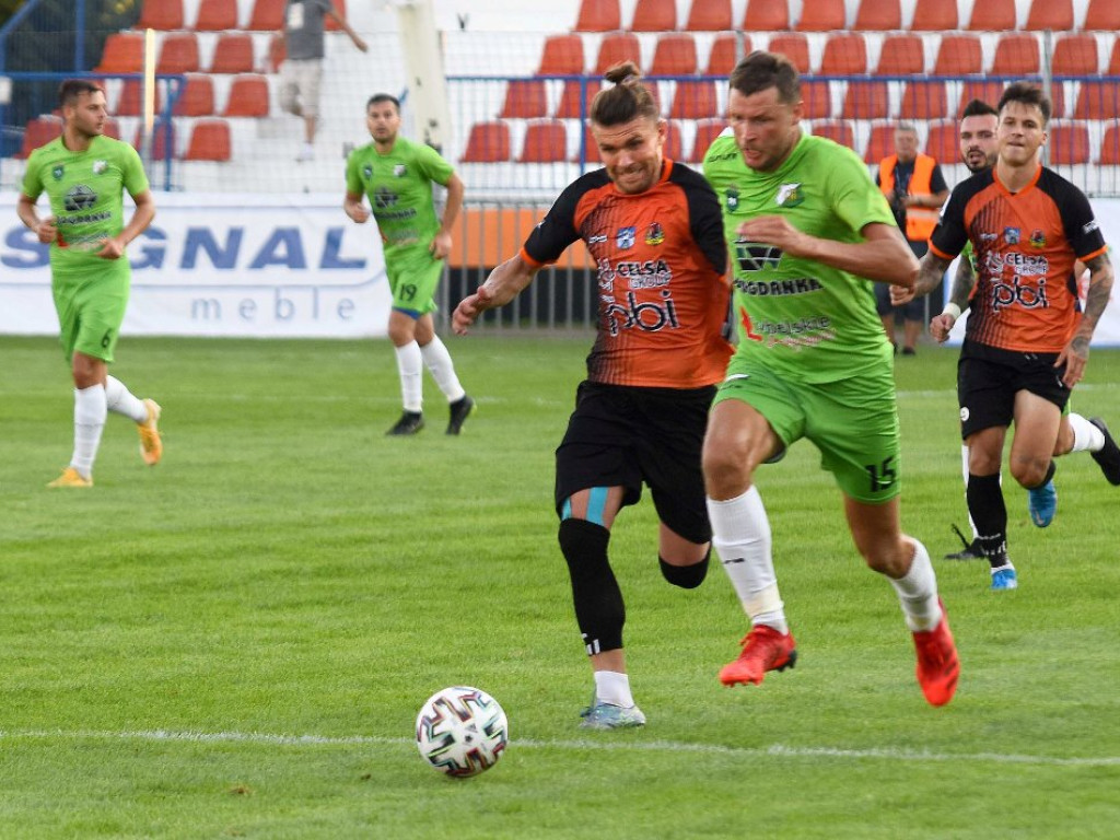 III liga piłkarska. Grupa IV. *KP KSZO 1929 Ostrowiec Świętokrzyski - Chełmianka Chełm 1:1