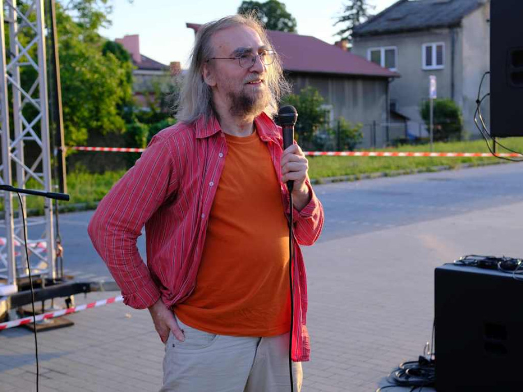 Kino plenerowe. Film niemy 