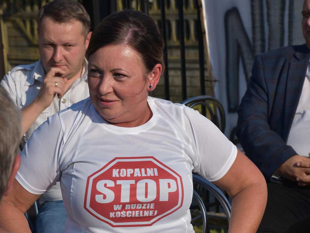 Burmistrz włożyła koszulkę Stop Kopalni (zdjęcia)