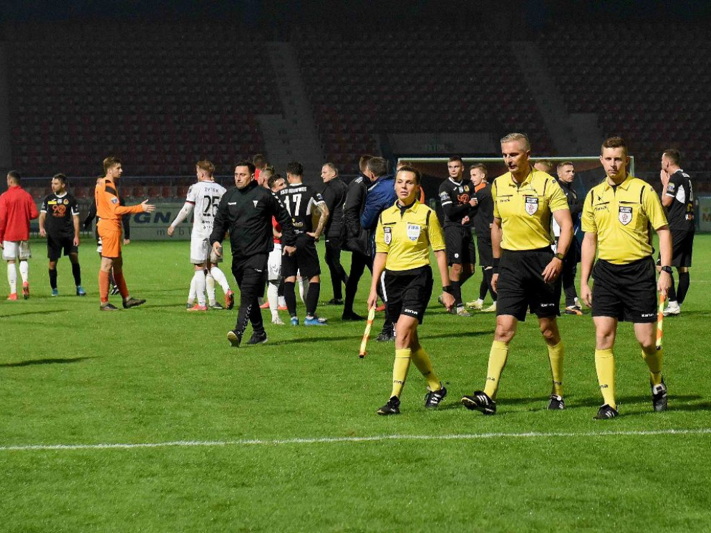 1/32 finału Fortuna Pucharu Polski. *KP KSZO 1929 Ostrowiec Świętokrzyski ? GKS Tychy 1:2