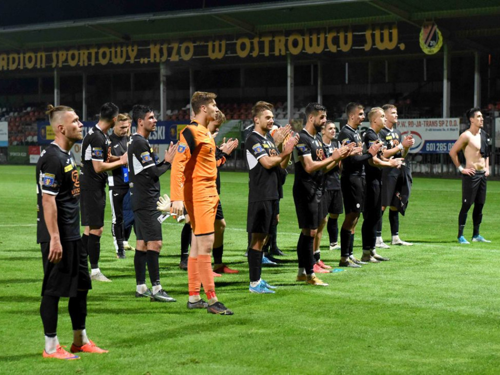 1/32 finału Fortuna Pucharu Polski. *KP KSZO 1929 Ostrowiec Świętokrzyski ? GKS Tychy 1:2