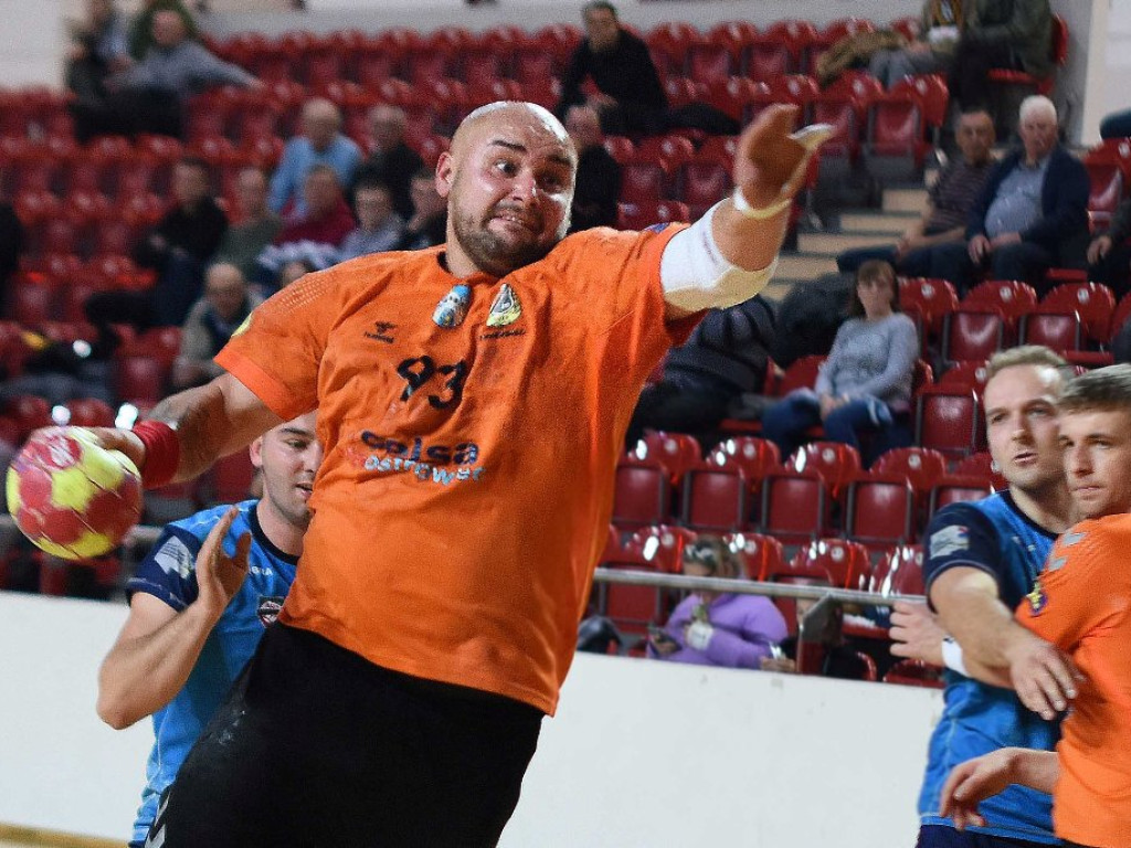 I liga piłki ręcznej mężczyzn. Grupa D. *KSZO Ostrowiec Świętokrzyski - AZS AGH Kraków 33:31