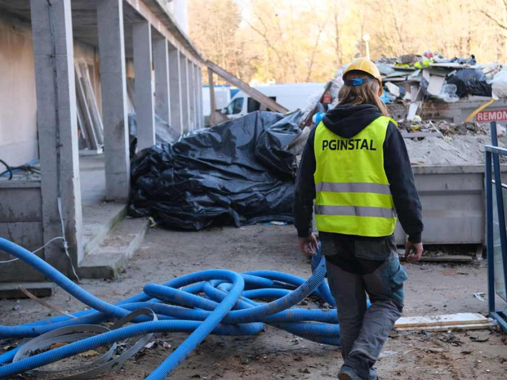 Zaawansowane prace przy rewitalizacji ZDK i tworzeniu Centrum Tradycji Hutnictwa (zdjęcia, wideo)