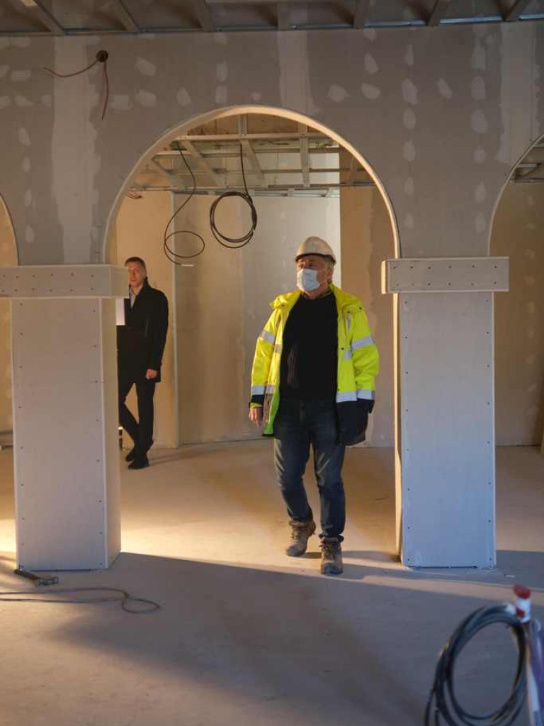 Zaawansowane prace przy rewitalizacji ZDK i tworzeniu Centrum Tradycji Hutnictwa (zdjęcia, wideo)