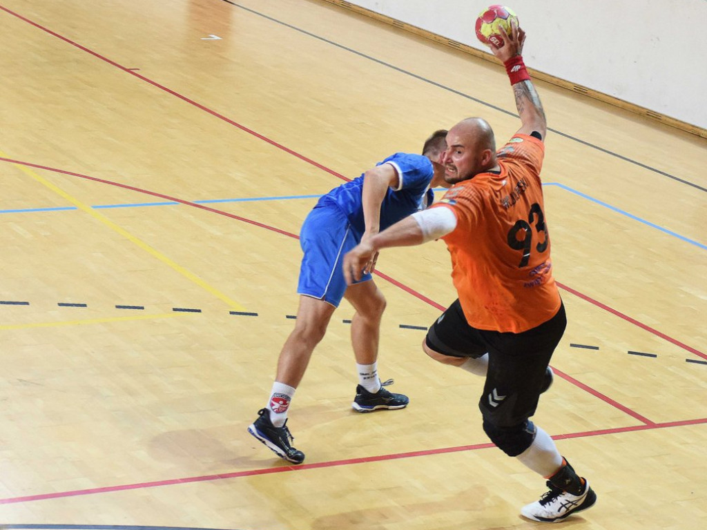 I liga piłki ręcznej. Grupa D. *KSZO Ostrowiec Świętokrzyski - SMS II ZPRP Kielce 40:35