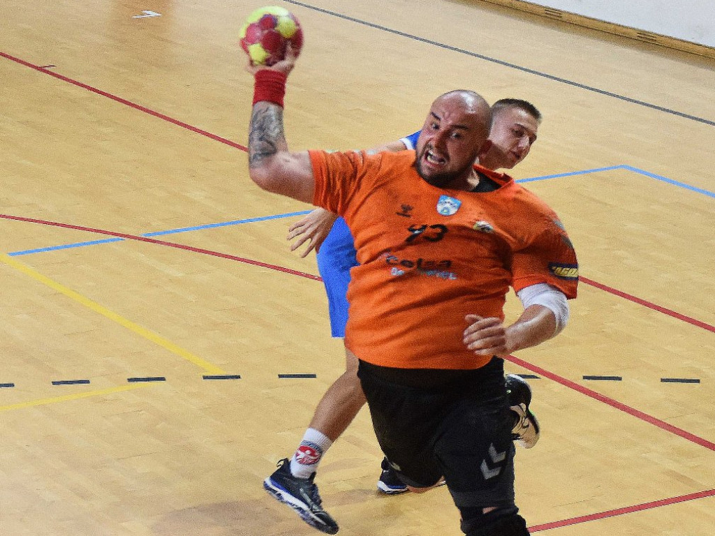 I liga piłki ręcznej. Grupa D. *KSZO Ostrowiec Świętokrzyski - SMS II ZPRP Kielce 40:35