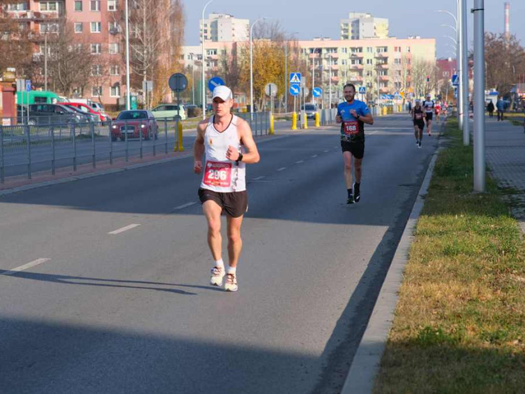 Z trasy Ostrowieckich Biegów Niepodległości 2021