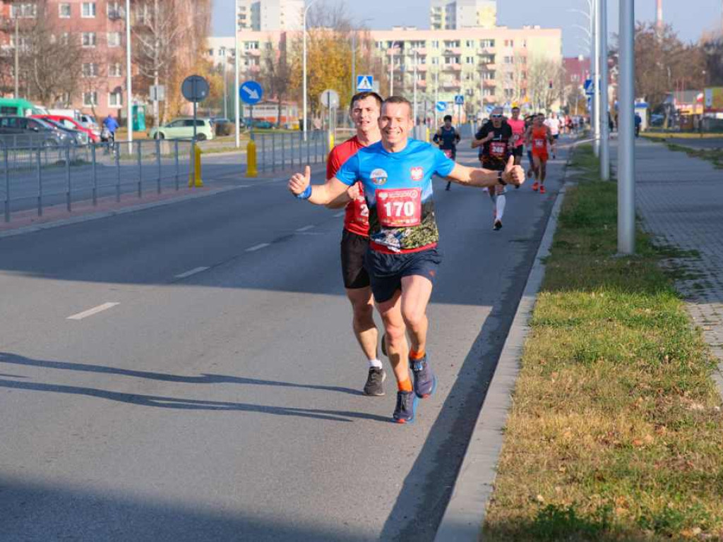 Z trasy Ostrowieckich Biegów Niepodległości 2021