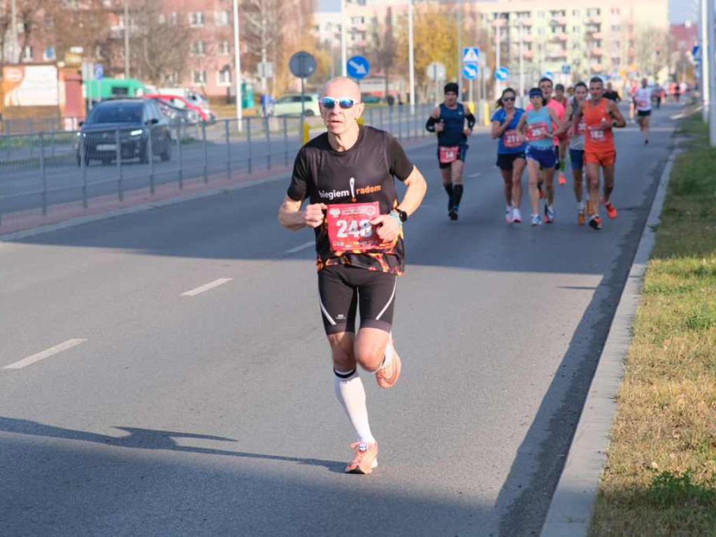 Z trasy Ostrowieckich Biegów Niepodległości 2021