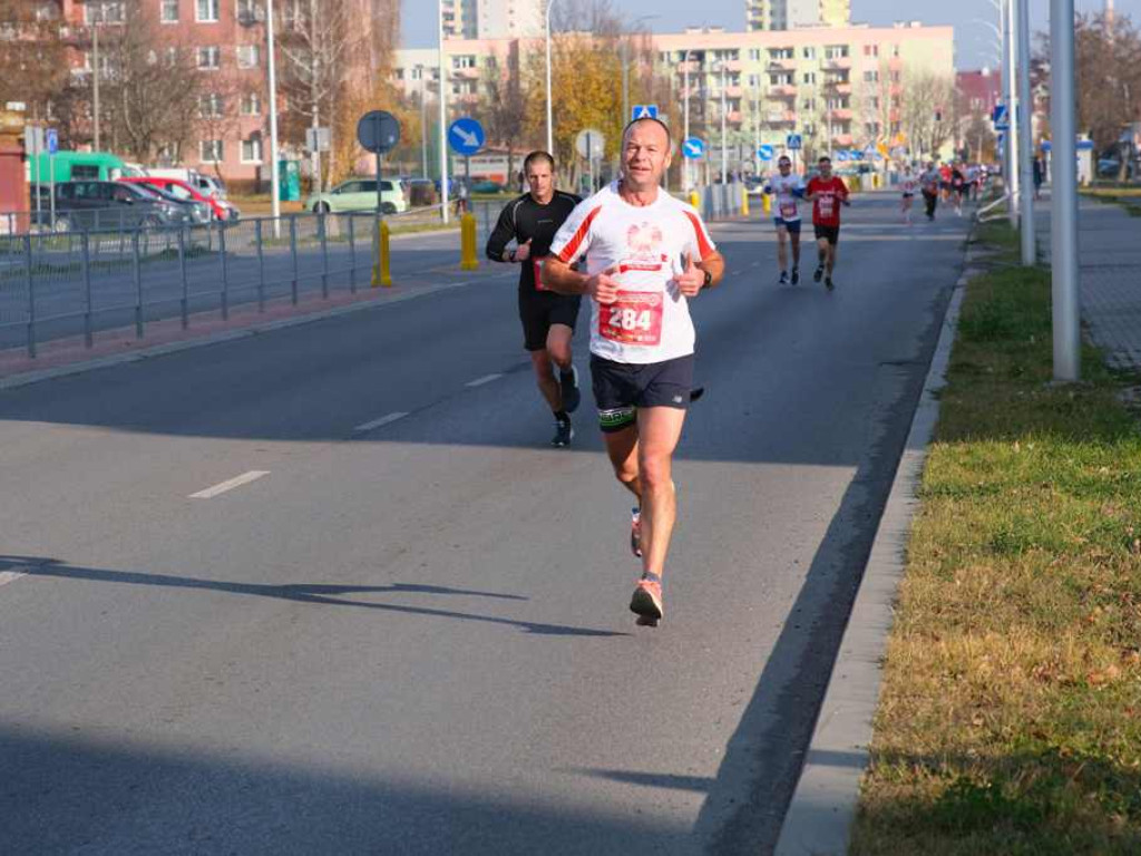 Z trasy Ostrowieckich Biegów Niepodległości 2021