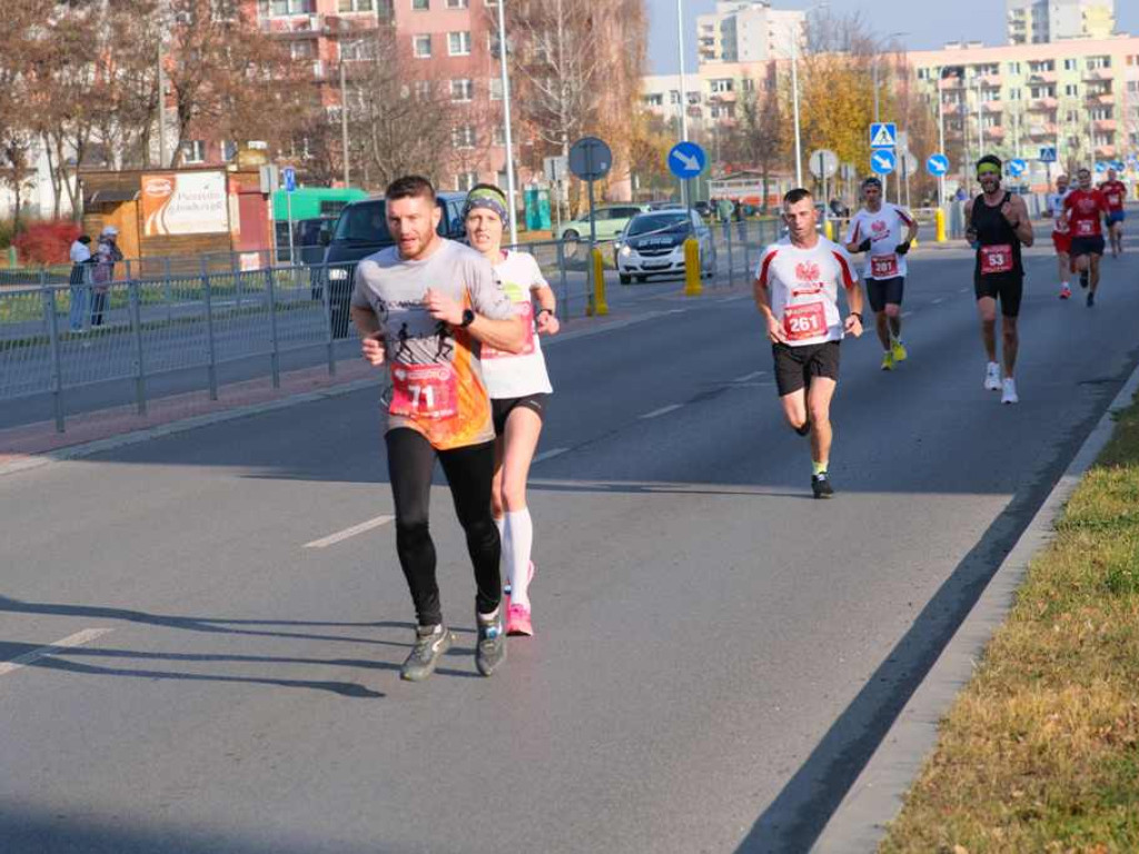 Z trasy Ostrowieckich Biegów Niepodległości 2021