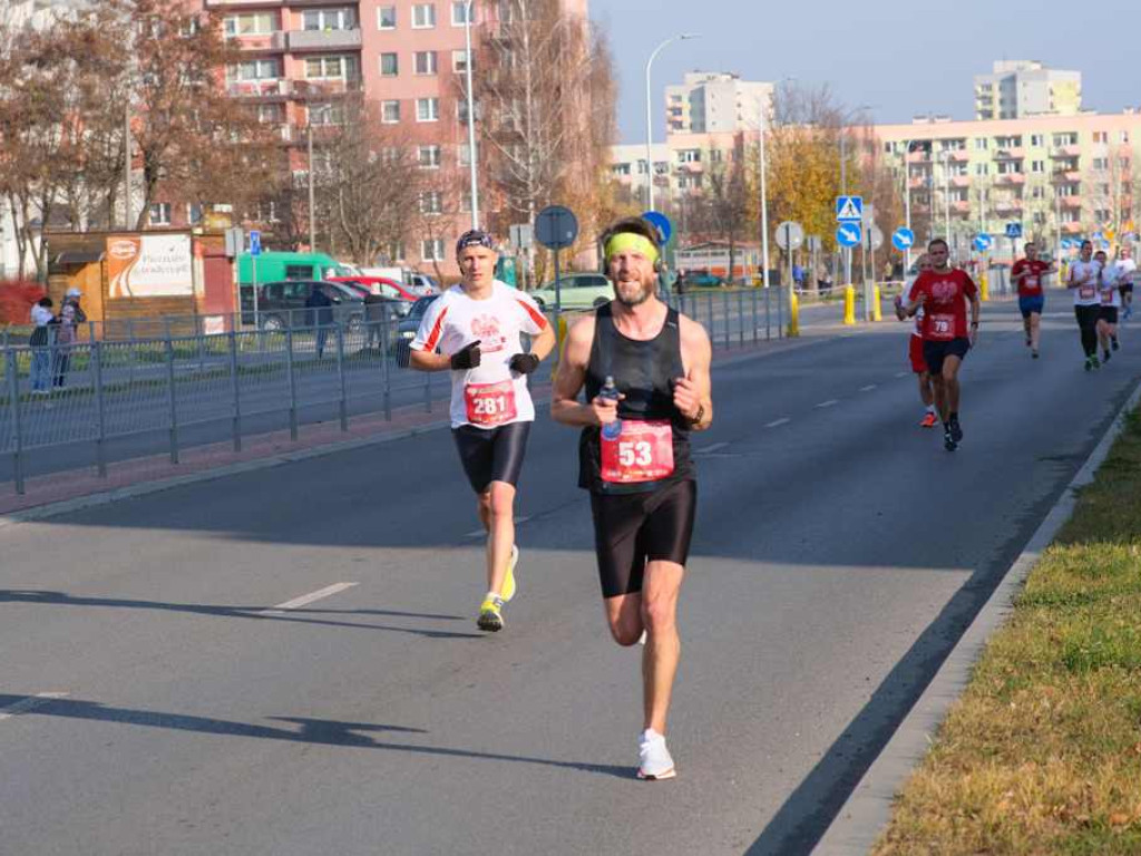 Z trasy Ostrowieckich Biegów Niepodległości 2021