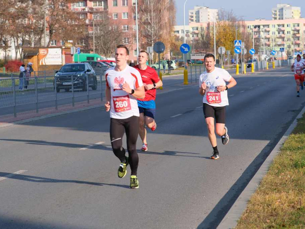 Z trasy Ostrowieckich Biegów Niepodległości 2021